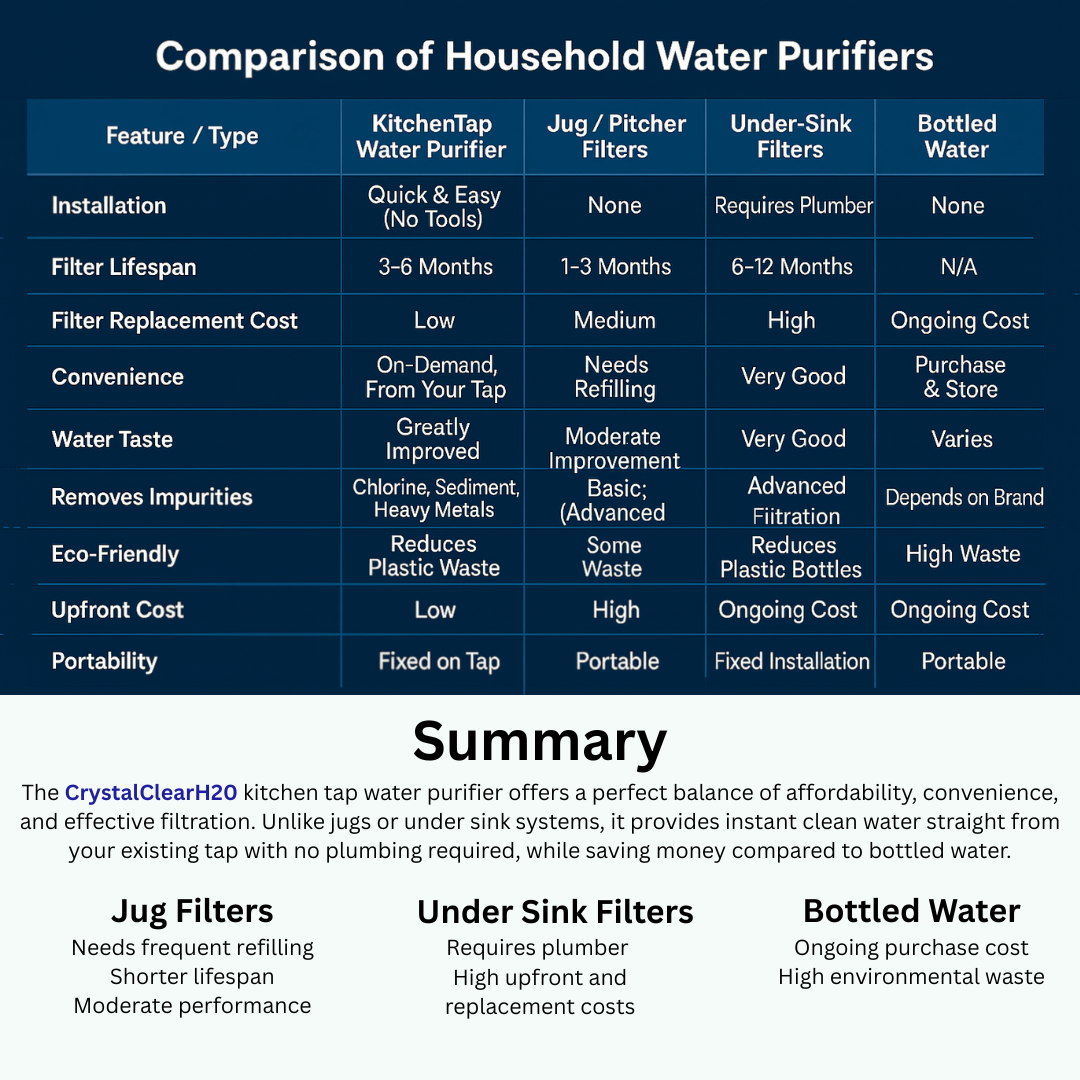 CrystalClear H2O Water Purifier